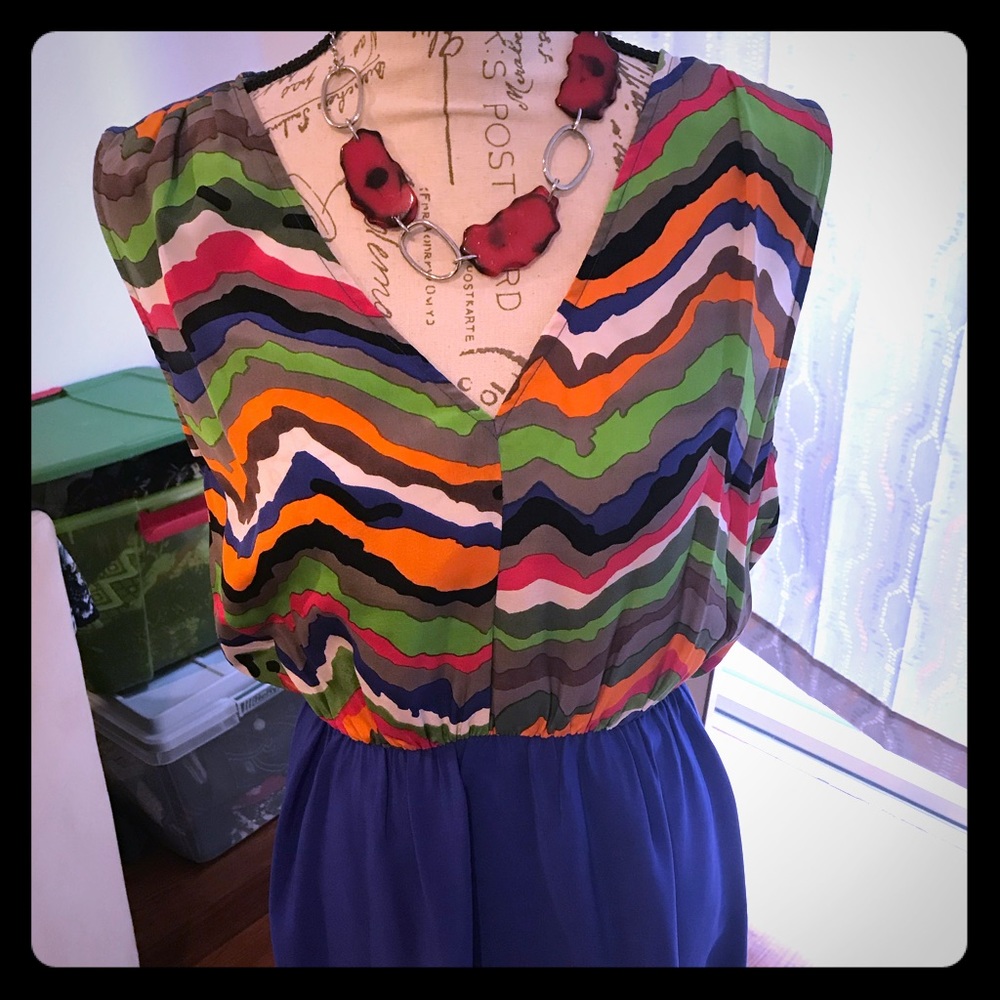 Neon mini dress - Picture 1 of 9